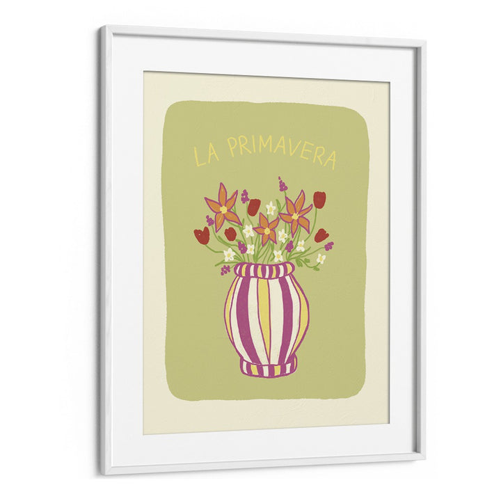 La Primavera by Studio Dolci Kitchen Art Prints in White Frame With Mount