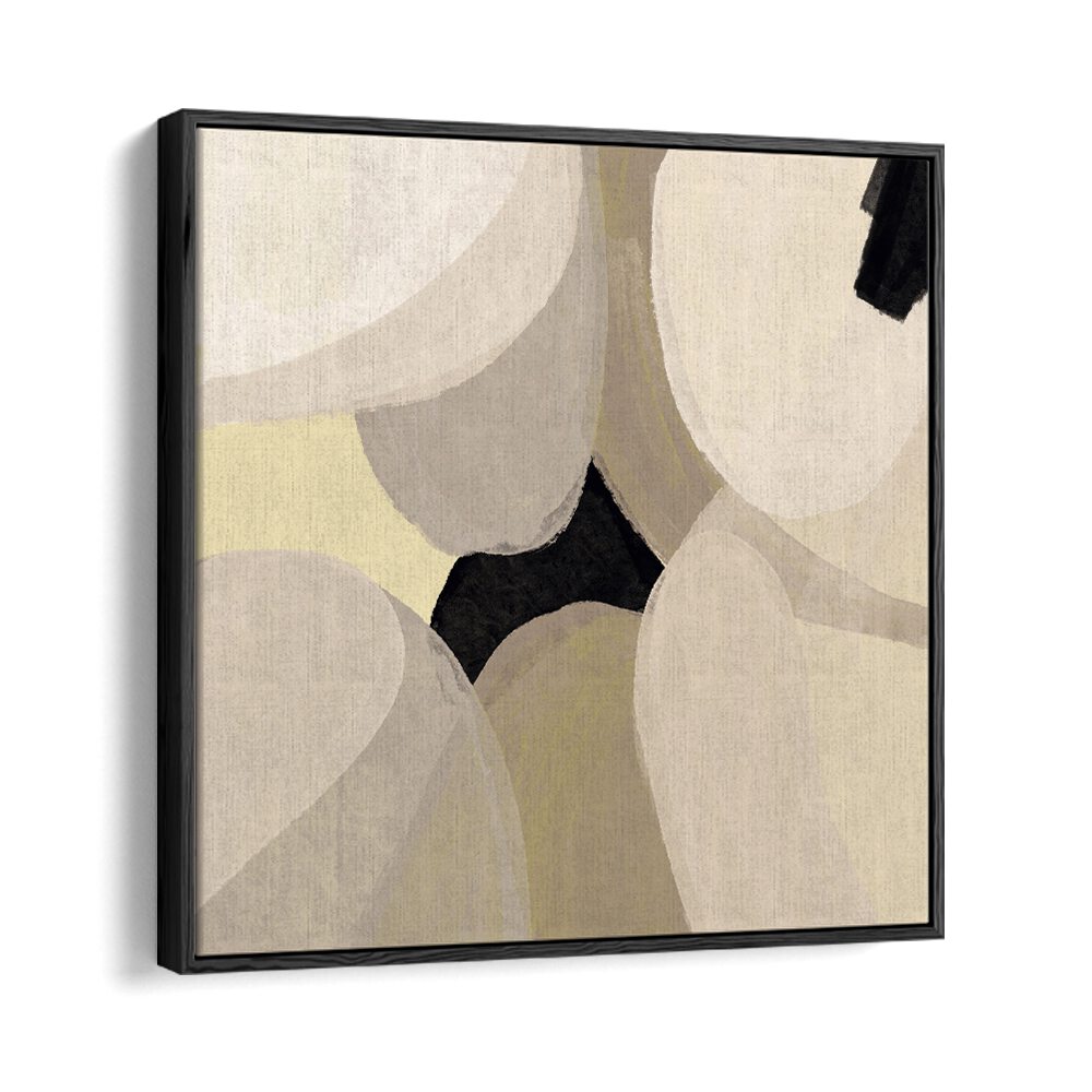 Laetitia by Yopie Studio Abstract Paintings Abstract Art Prints in Black Floater Frame