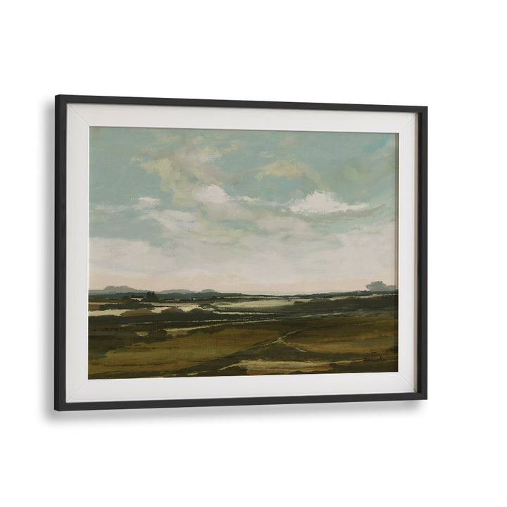 Landscape By Dan Hobday Landscape Art Prints Landscape Paintings in Black Frame With Mount