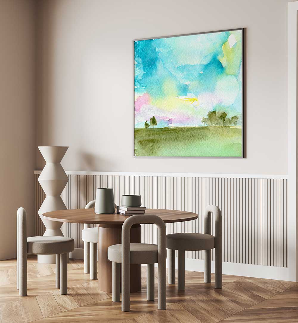 LANDSCAPE VII , LANDSCAPE PAINTINGS
