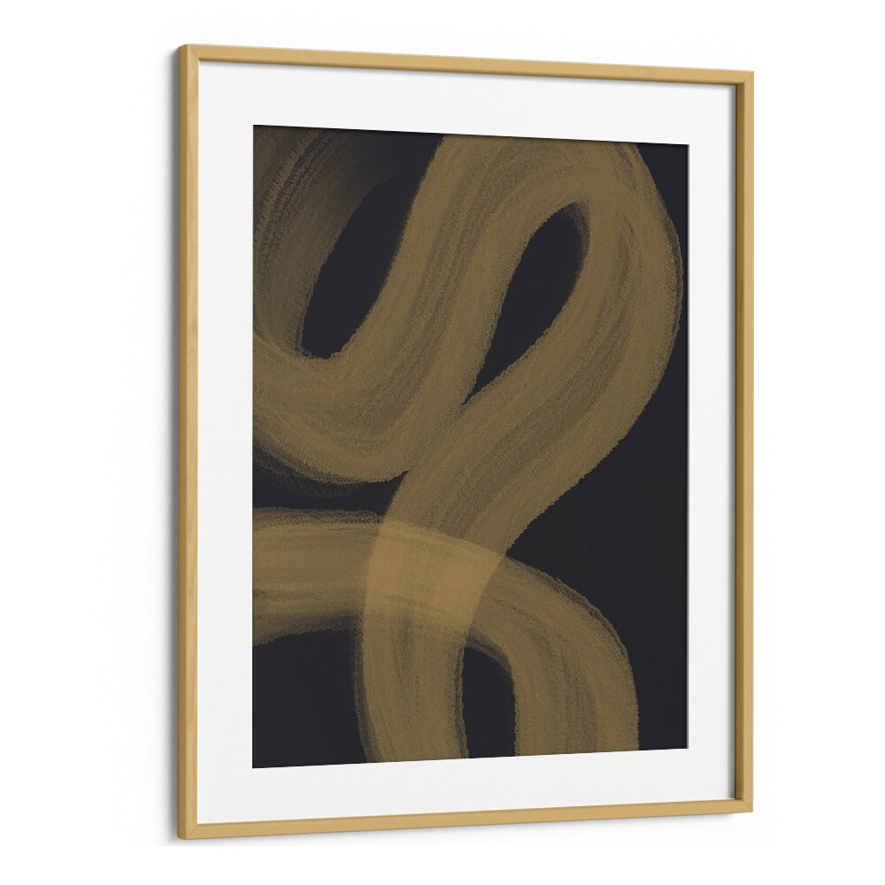 Laxius by Yopie Studio Abstract Paintings Abstract Art Prints in Oak Wood Frame With Mount