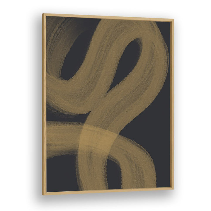 Laxius by Yopie Studio Abstract Paintings Abstract Art Prints in Oak Wood Plain Frame