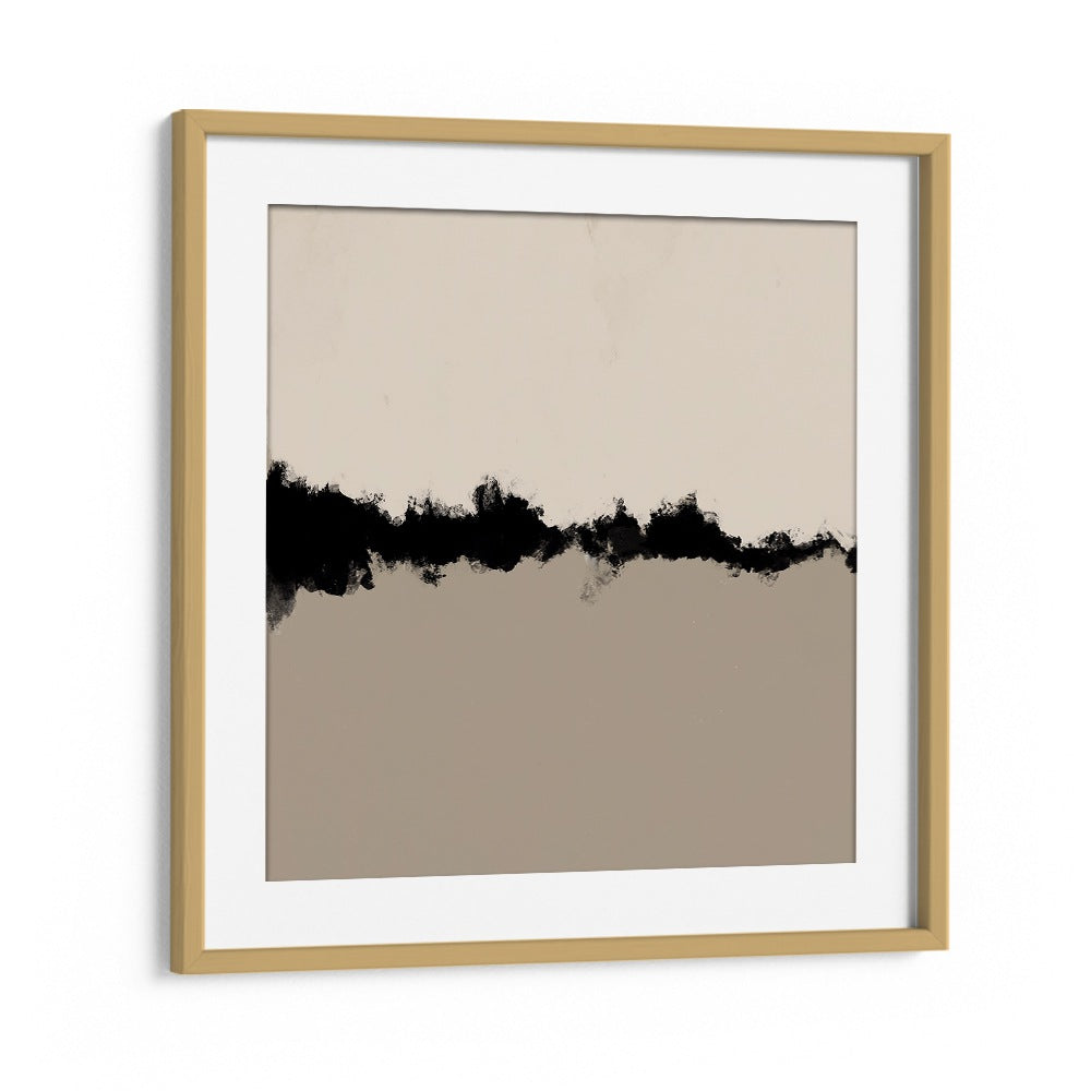 Leaena by Yopie Studio Abstract Paintings Abstract Art Prints in Oak Wood Frame With Mount