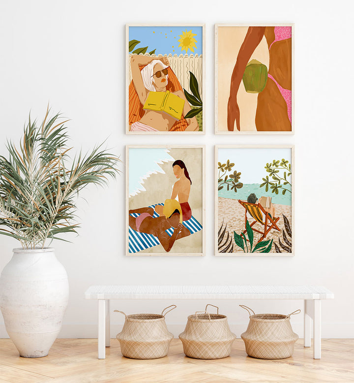 LEISURE BY THE SEA GALLERY WALL , GALLERY WALLS & SETS