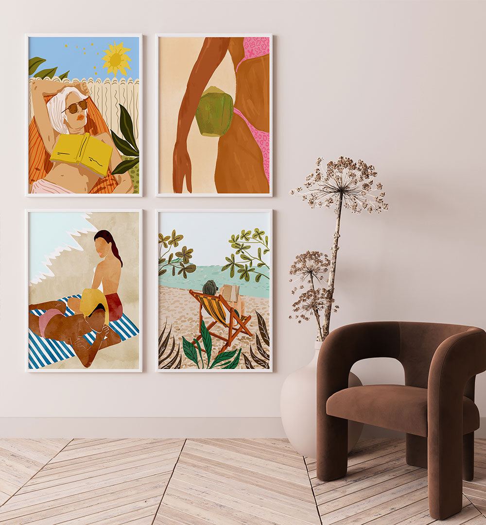 LEISURE BY THE SEA GALLERY WALL , GALLERY WALLS & SETS