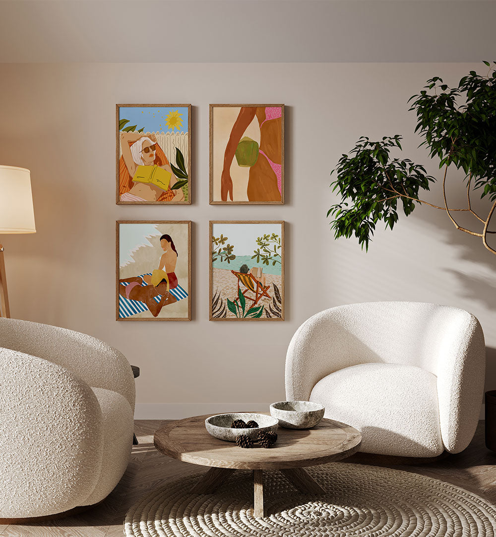 LEISURE BY THE SEA GALLERY WALL , GALLERY WALLS & SETS