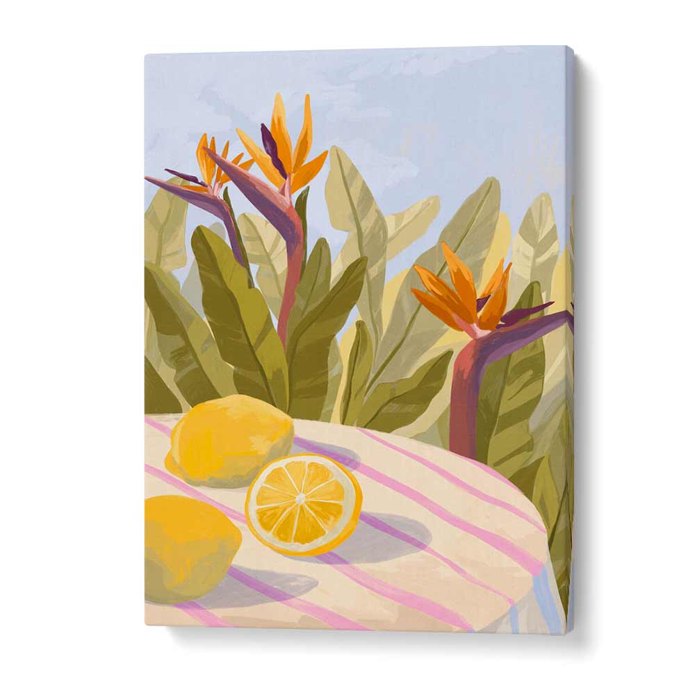 Lemon Twist By Goed Blauw Kitchen Art Prints in Gallery Wrap