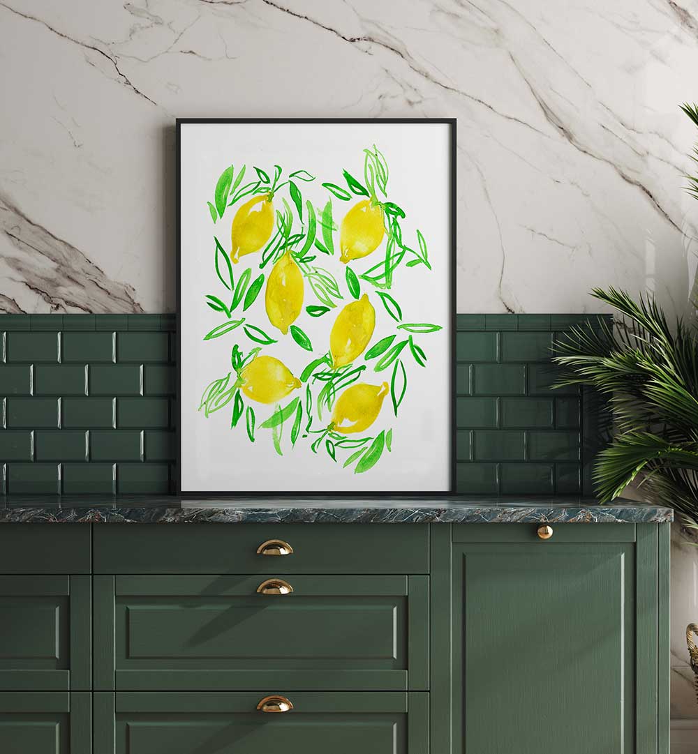 LEMONS I , KITCHEN POSTERS