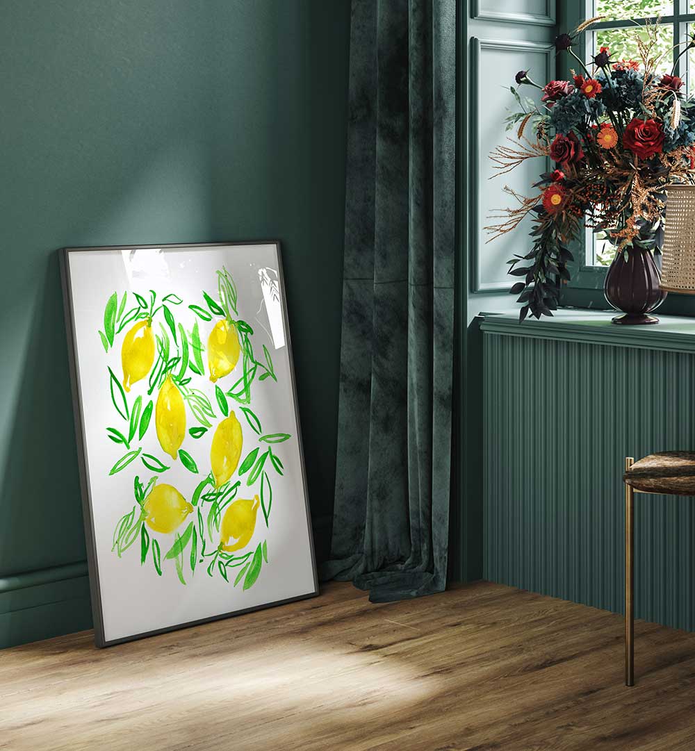 LEMONS I , KITCHEN POSTERS