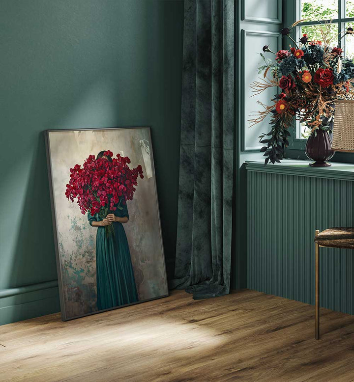 LIFE FORCE , FLORAL FLOWER PAINTINGS