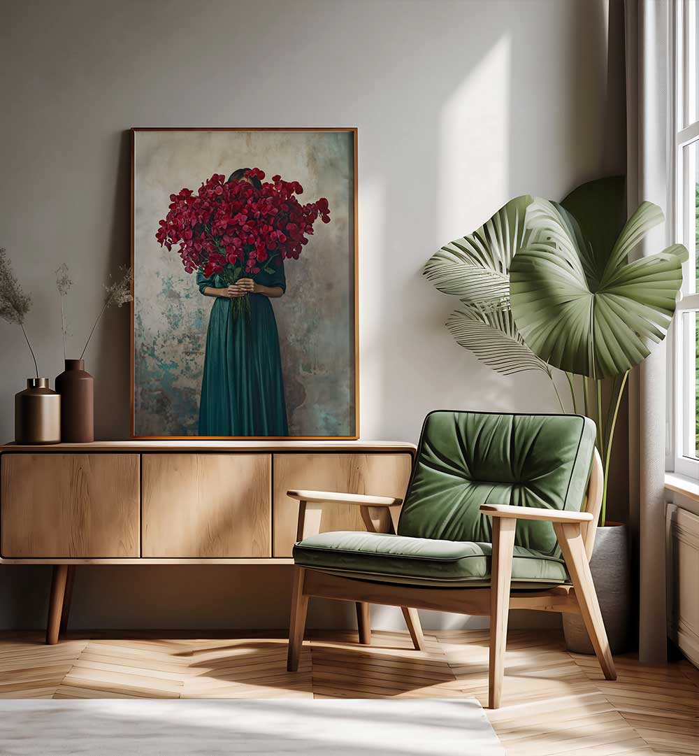 LIFE FORCE , FLORAL FLOWER PAINTINGS