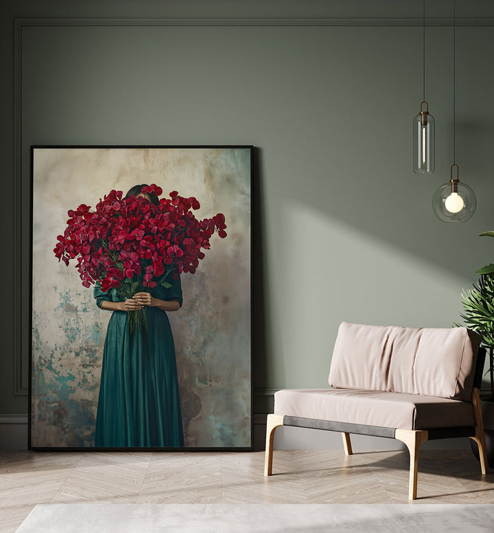LIFE FORCE , FLORAL FLOWER PAINTINGS