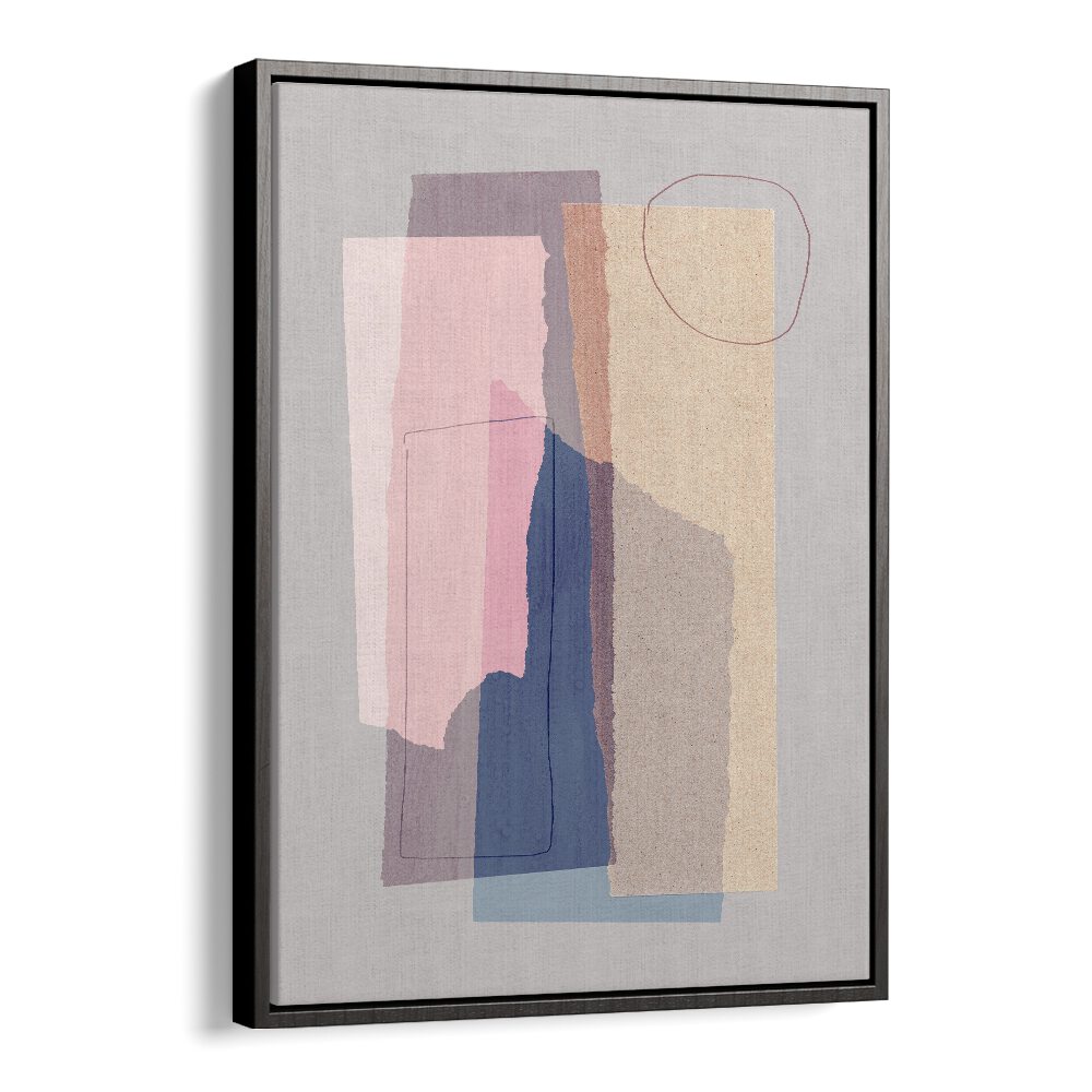 Light Abstraction Pieces By Mareike Bohmer Abstract Art Abstract Paintings in Black Floater Frame