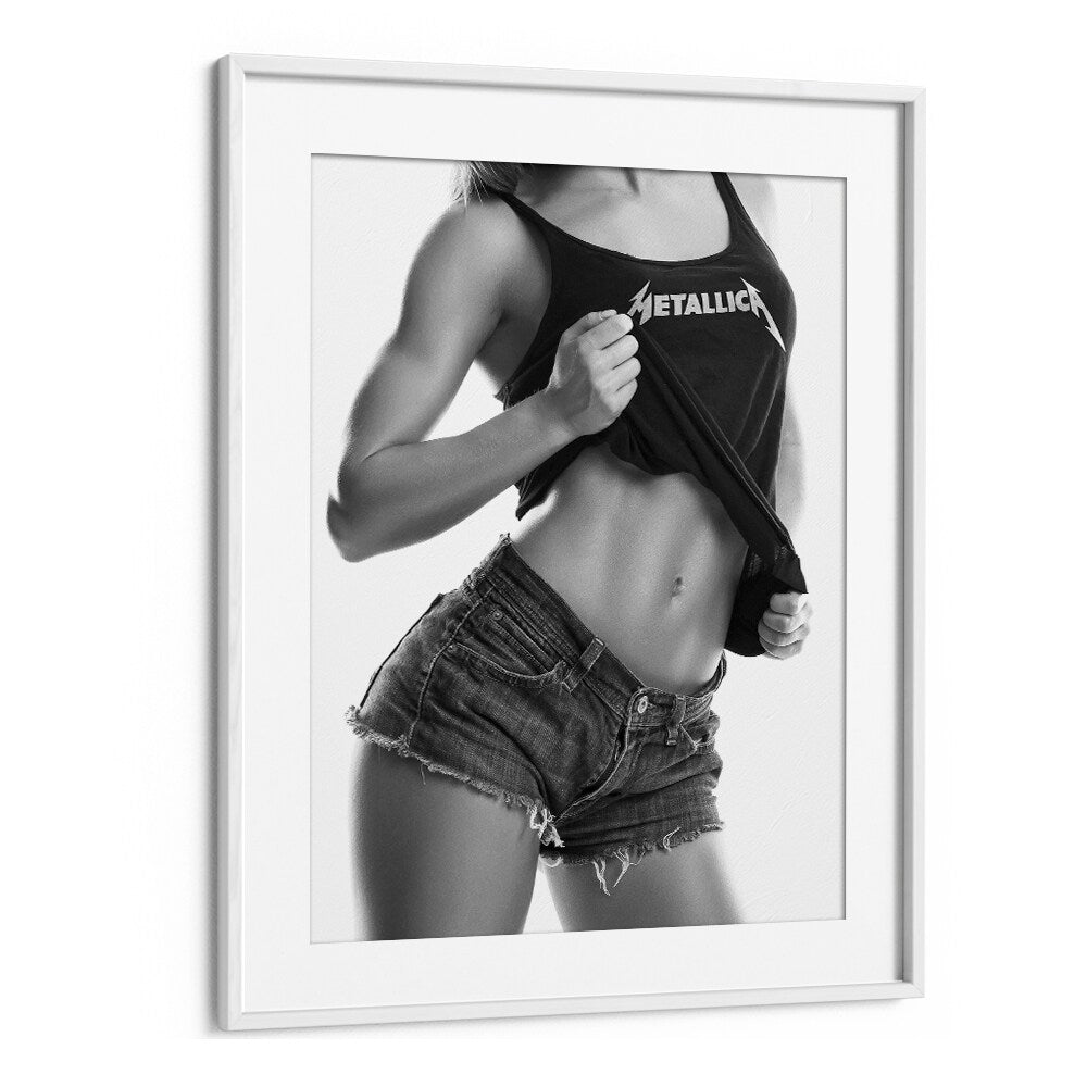 Lighting by David Drake Fine Art Photography Fashion Photography in White Frame With Mount