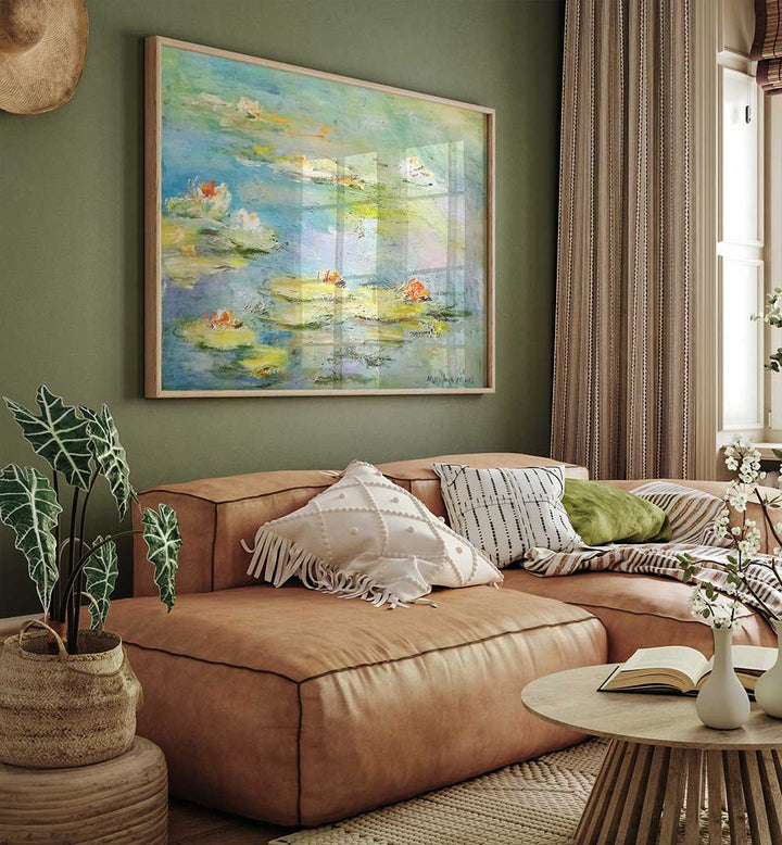 LILY BREEZE , FLORAL FLOWER PAINTINGS