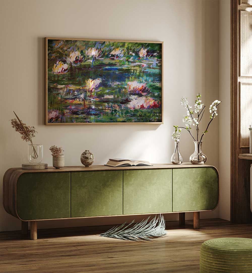 LILY DREAM I , FLORAL FLOWER PAINTINGS