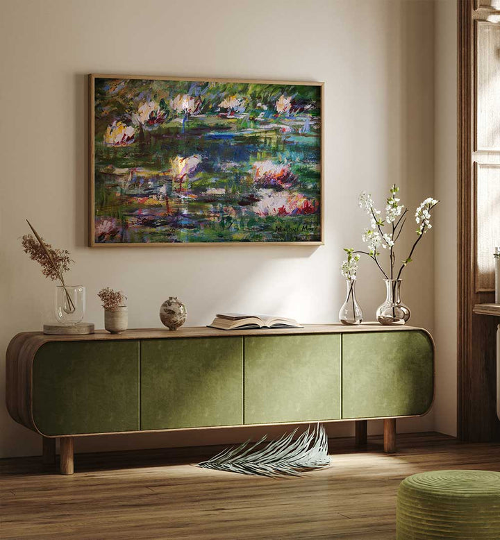 LILY DREAM I , FLORAL FLOWER PAINTINGS