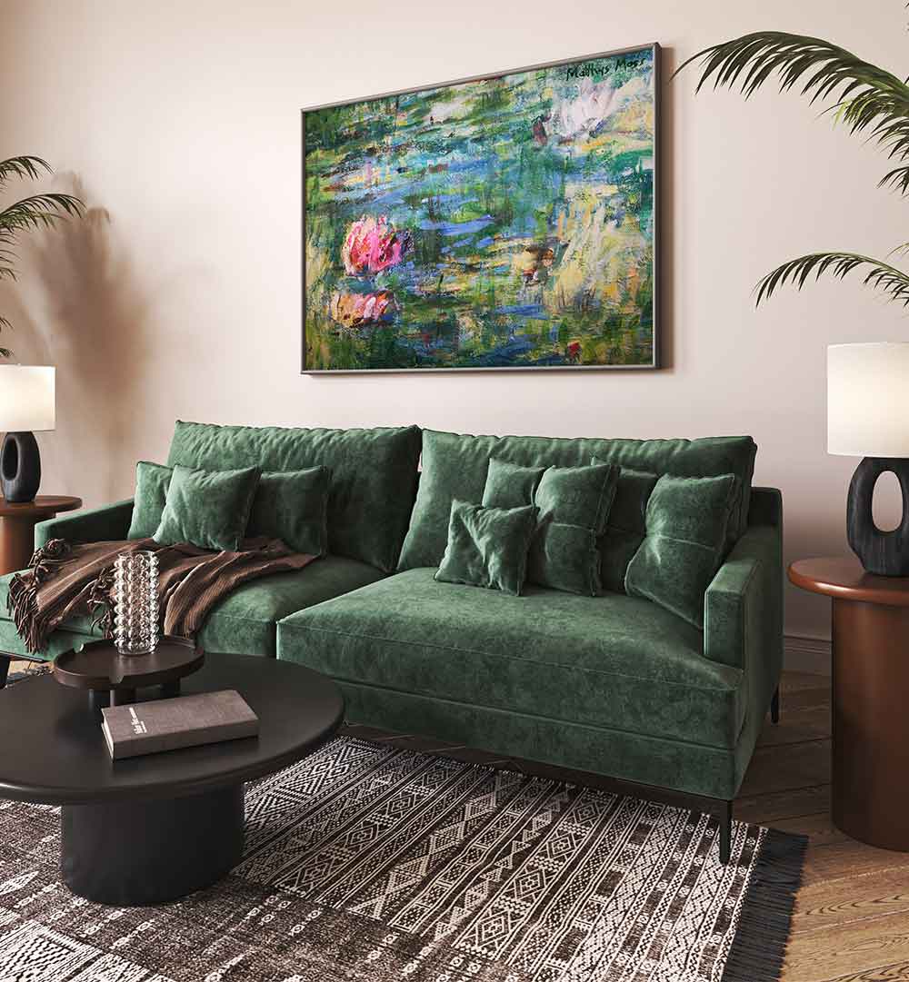 LILY DREAM V , FLORAL FLOWER PAINTINGS