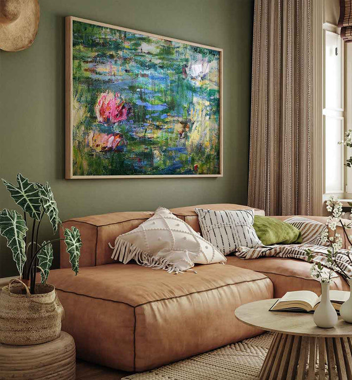 LILY DREAM V , FLORAL FLOWER PAINTINGS