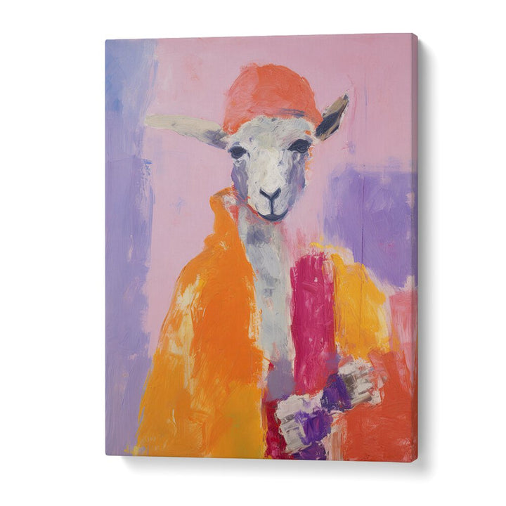 Little Lamb  Kids Paintings in Gallery Wrap