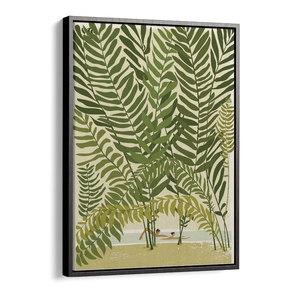 Live Unapologetically By Andi Bell Beach Prints in Black Floater Frame