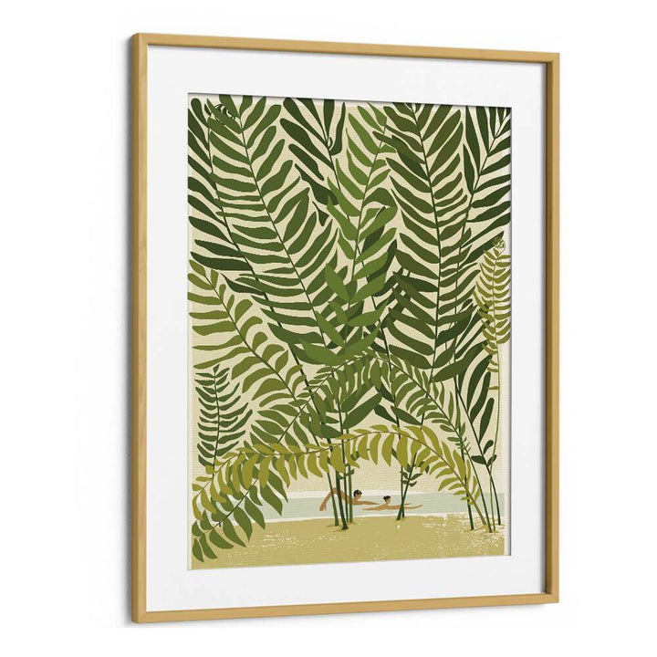 Live Unapologetically By Andi Bell Beach Prints in Oak Wood Frame With Mount