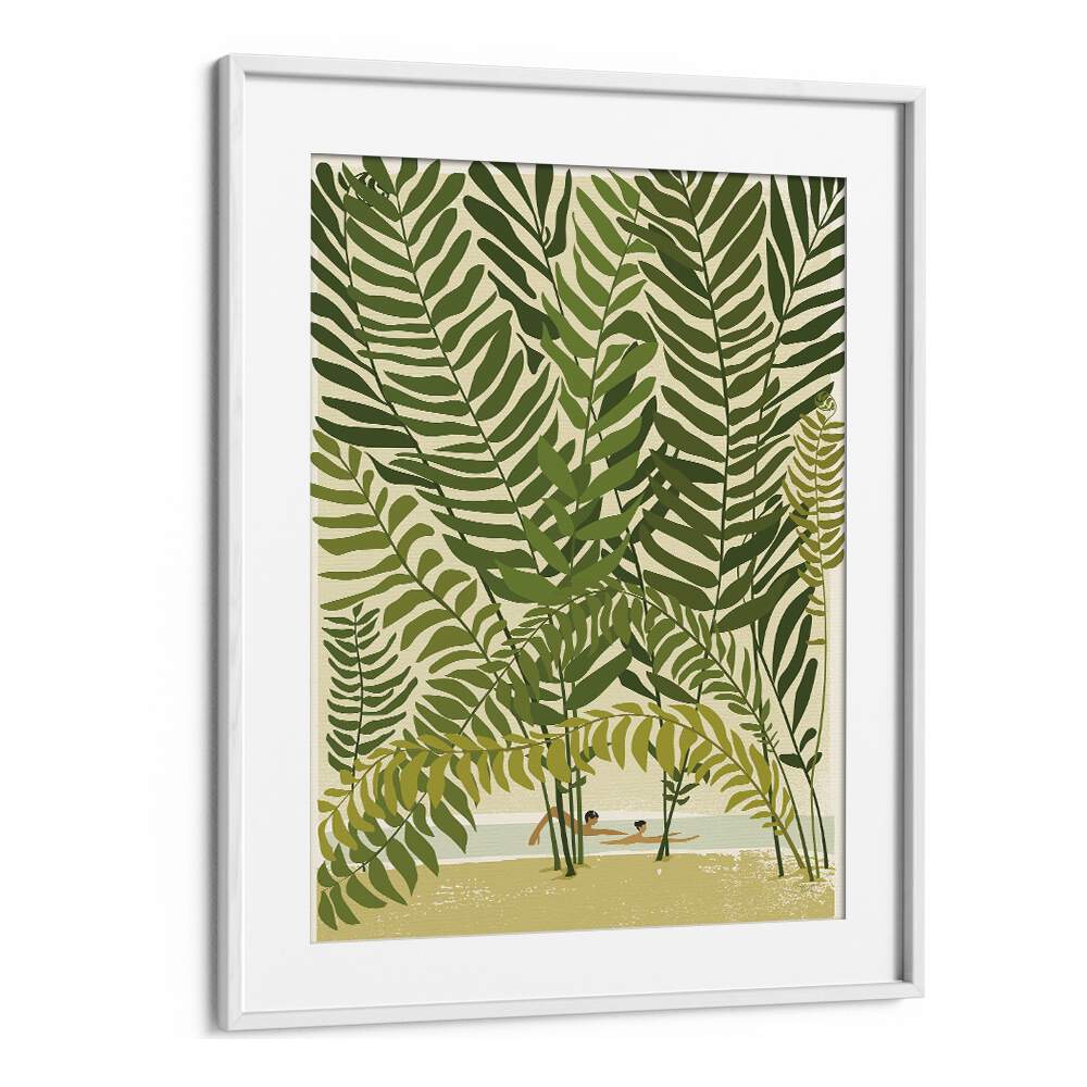 Live Unapologetically By Andi Bell Beach Prints in White Frame With Mount