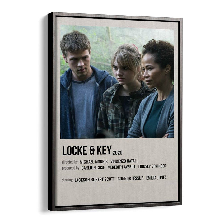 Locke Key 2020 I Movie Posters in Black Floater Frame