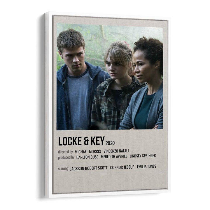 Locke Key 2020 I Movie Posters in White Floater Frame