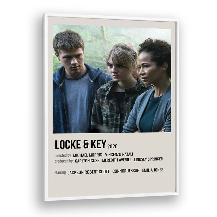 Locke Key 2020 I Movie Posters in White Plain Frame