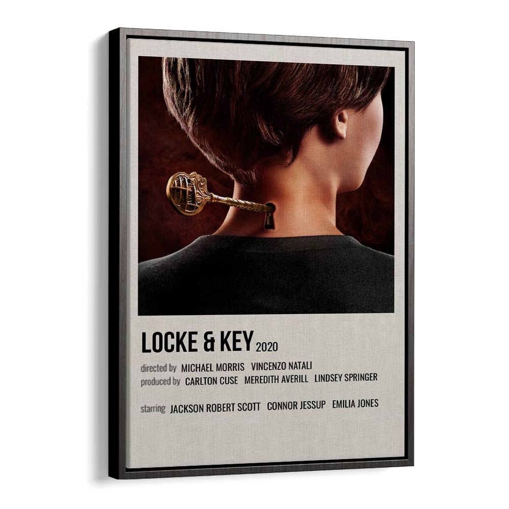 Locke Key 2020 Ii Movie Posters in Black Floater Frame