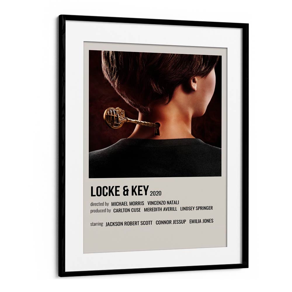 Locke Key 2020 Ii Movie Posters in Black Frame With Mount