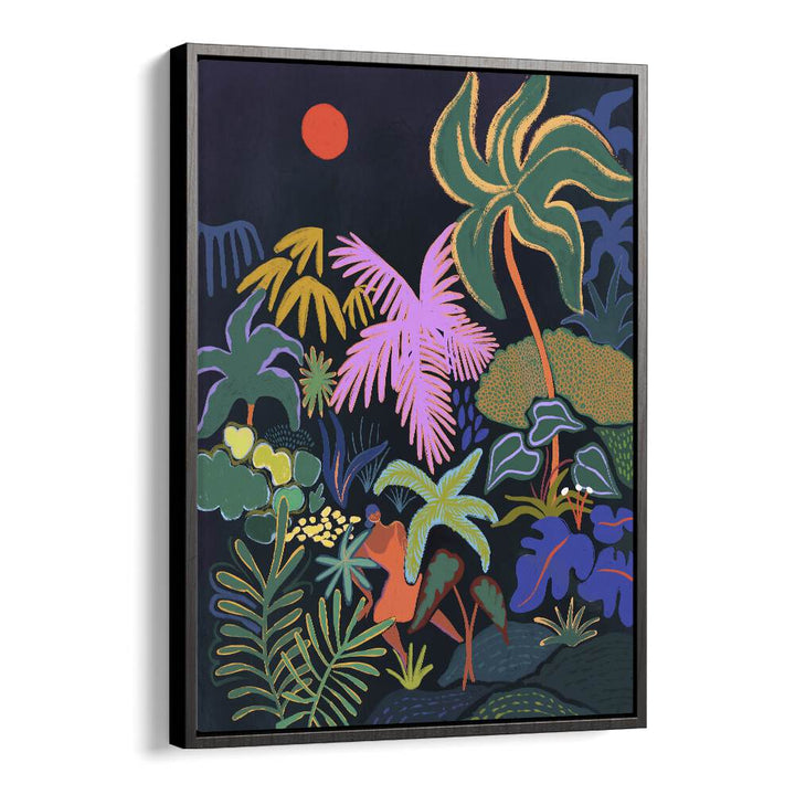 Lost II By Arty Guava Wall Art Prints in Black Floater Frame