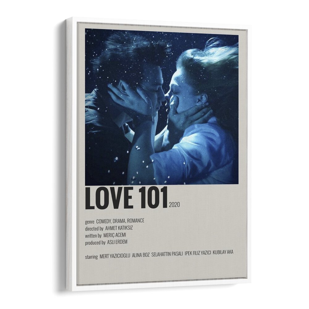 Love 101 Movie Posters in White Floater Frame