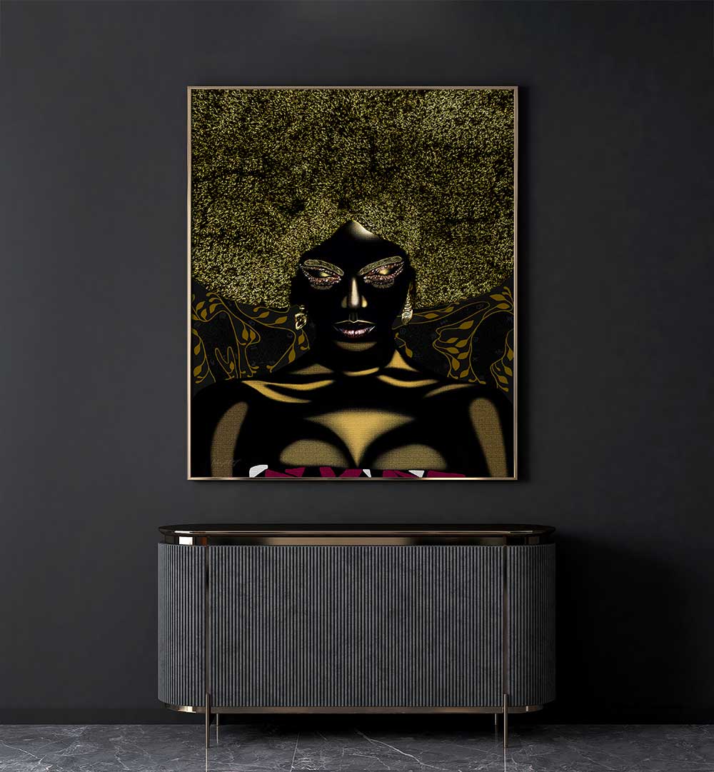 Stunning MAABENA Pop Art Painting featuring bold colors and iconic designs, perfect for transforming your space.