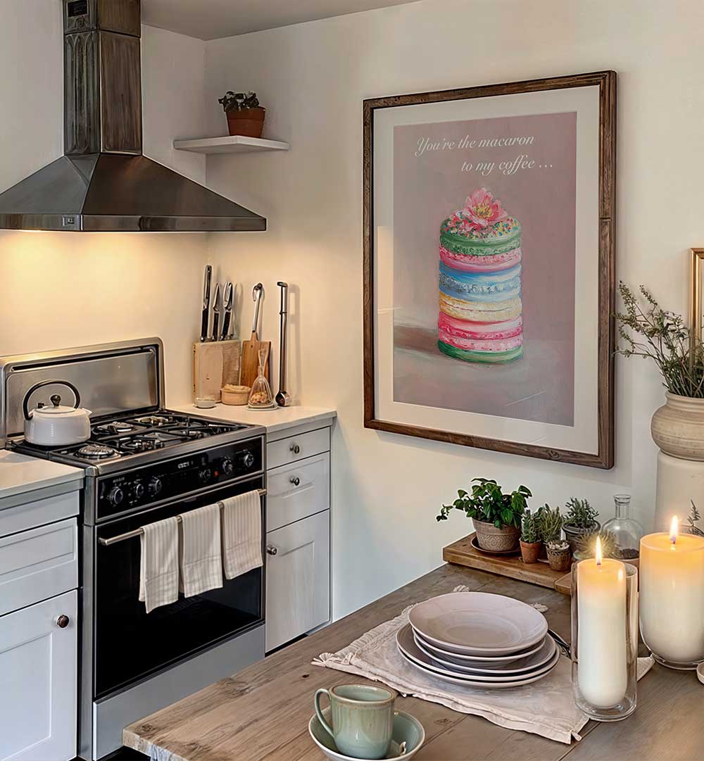 MACARON CAKE - LOVE , BAR & CAFE ART