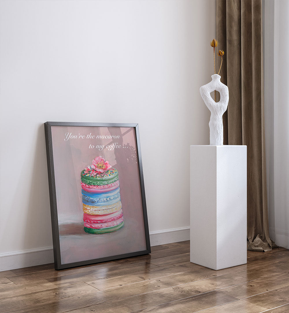 MACARON CAKE - LOVE , BAR & CAFE ART