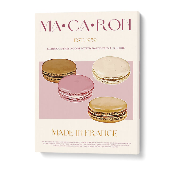 Macaron Print Bar & Cafe Artwork in Gallery Wrap