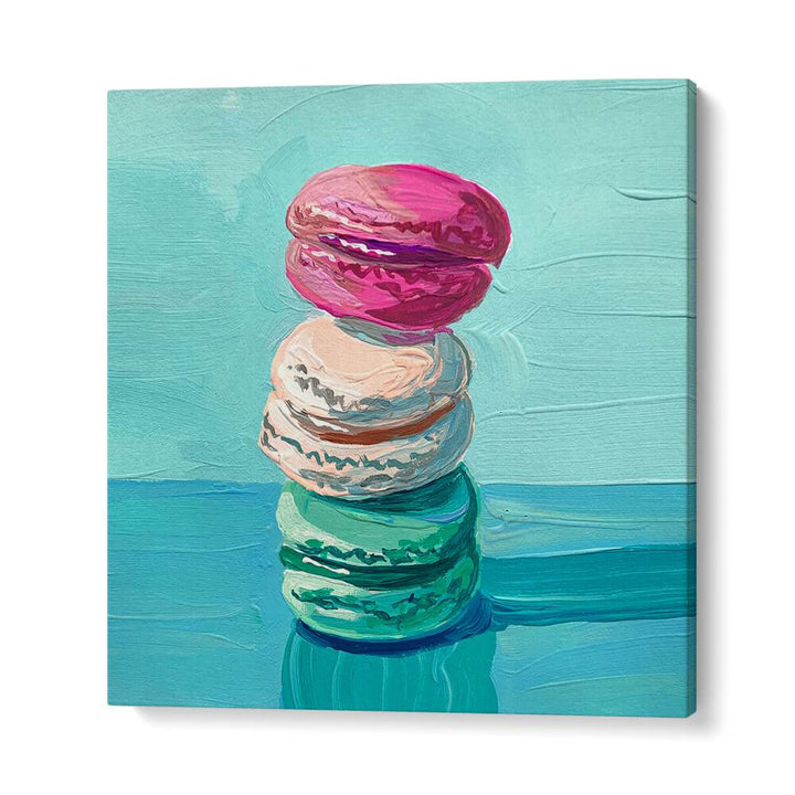 Macarons Bar & Cafe Art Artwork in Gallery Wrap