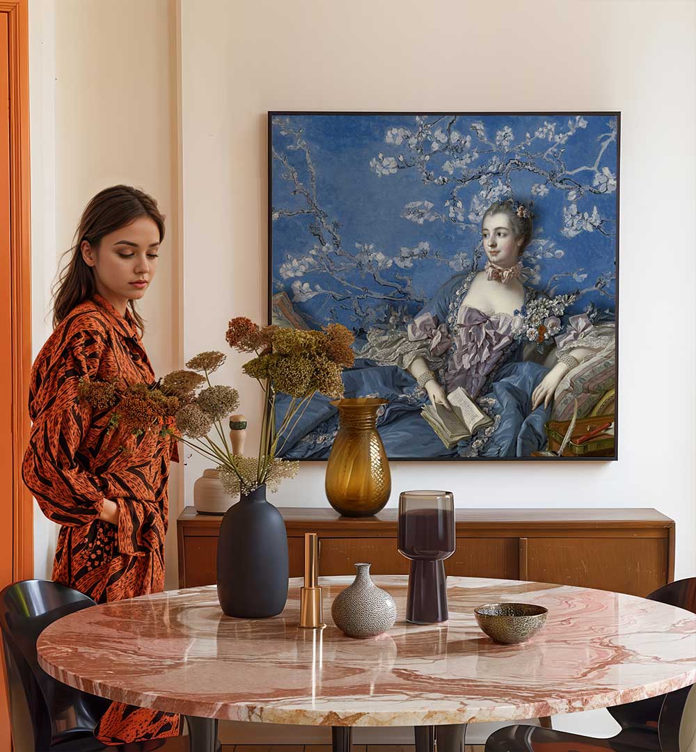 MADAME DE POMPADOUR , PORTRAITS & FIGURATIVE ILLUSTRATIONS