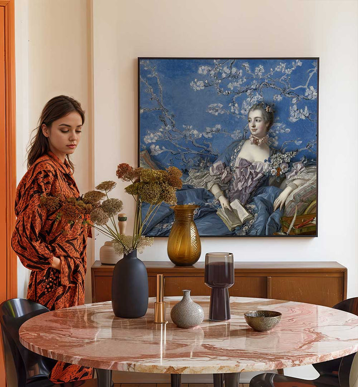 MADAME DE POMPADOUR , PORTRAITS & FIGURATIVE ILLUSTRATIONS