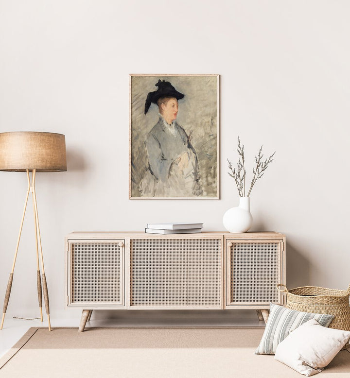 MADAME ÉDOUARD MANET  , VINTAGE PAINTINGS
