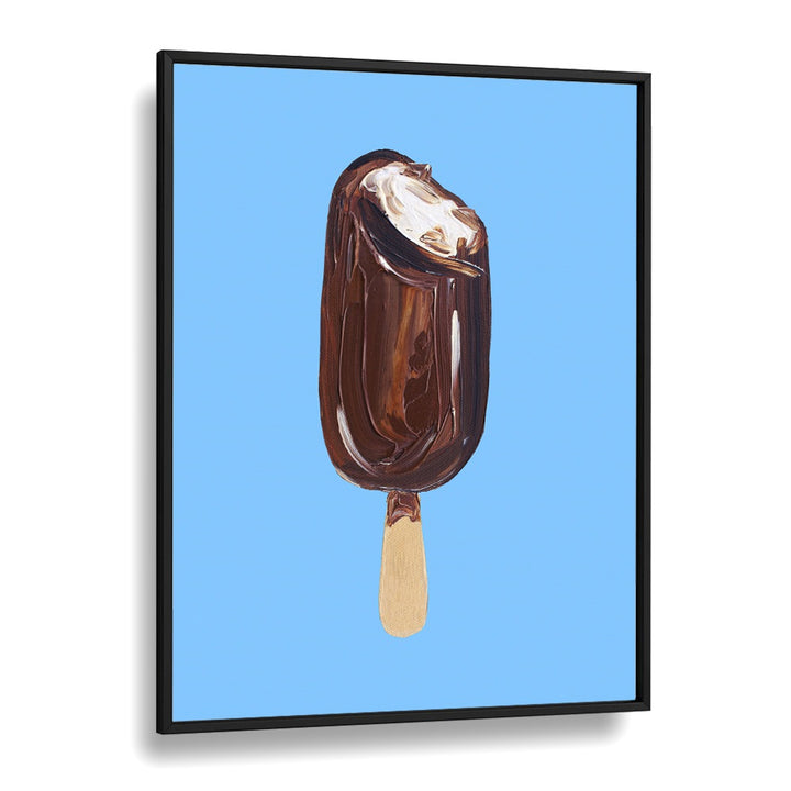 Magnum Ice Cream Bar & Cafe Artwork in Black Plain Frame