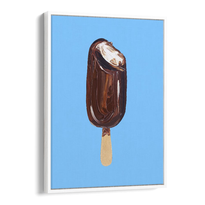 Magnum Ice Cream Bar & Cafe Artwork in White Floater Frame