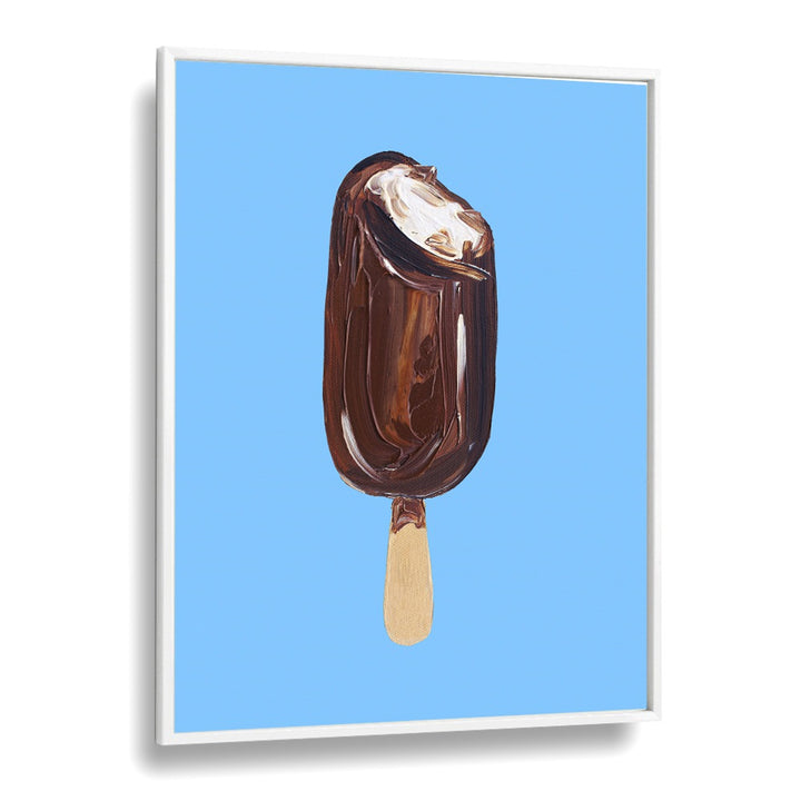 Magnum Ice Cream Bar & Cafe Artwork in White Plain Frame