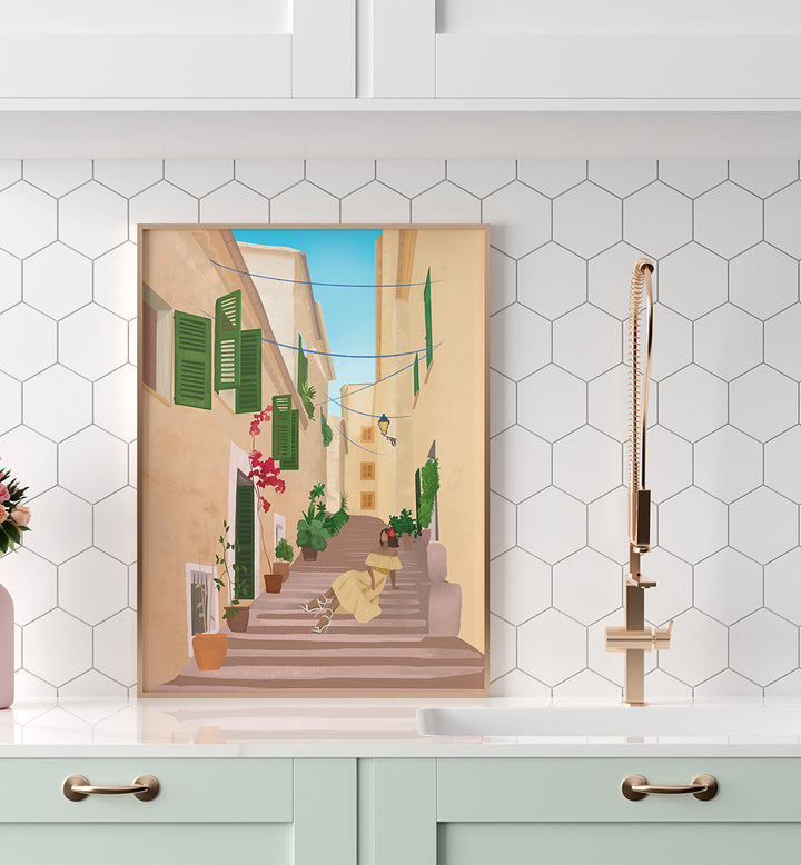 MALLORCA ISLAND , TRAVEL POSTERS