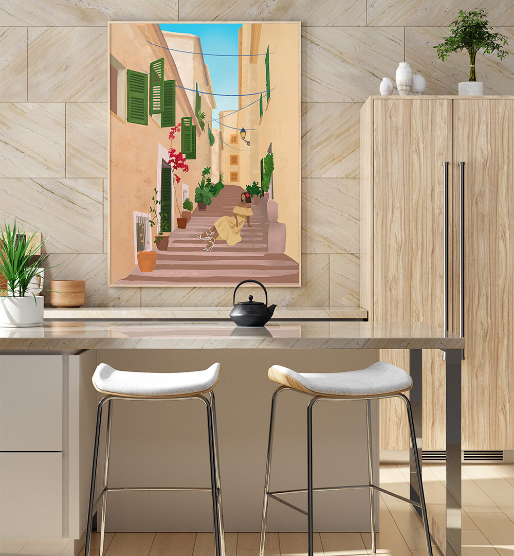 MALLORCA ISLAND , TRAVEL POSTERS