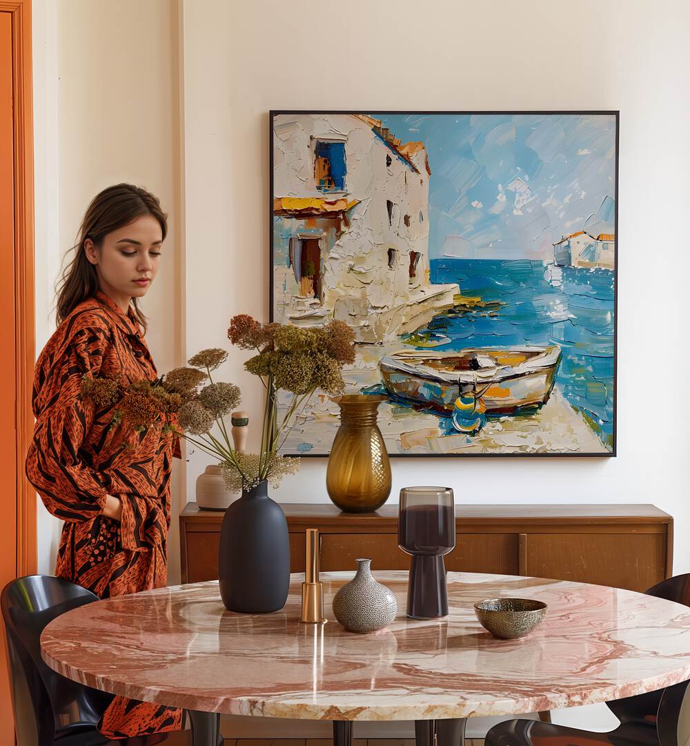 Relaxing setting with the MALLORCA THERAPY RESET, promoting rejuvenation and wellness in a stylish environment.
