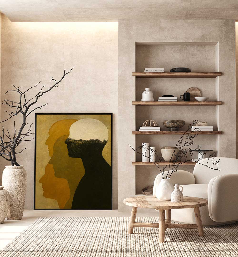 MAN OF LIGHT , EXPRESSIONISM PAINTINGS