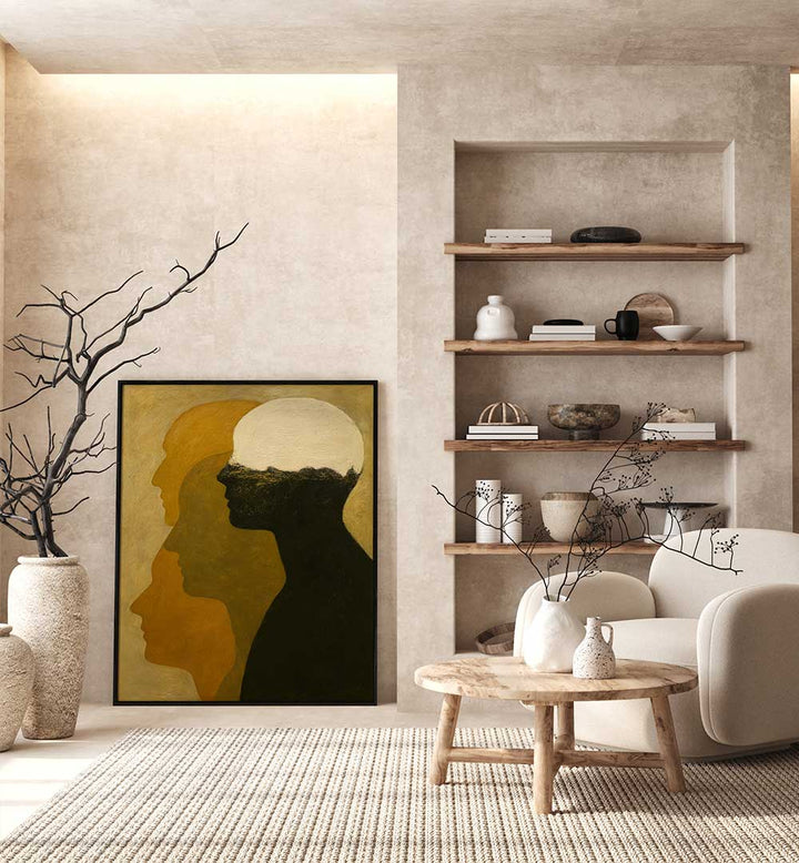 MAN OF LIGHT , EXPRESSIONISM PAINTINGS